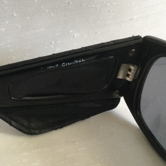 Vintage Chanel Quilted Sunglasses 1988 main image 14